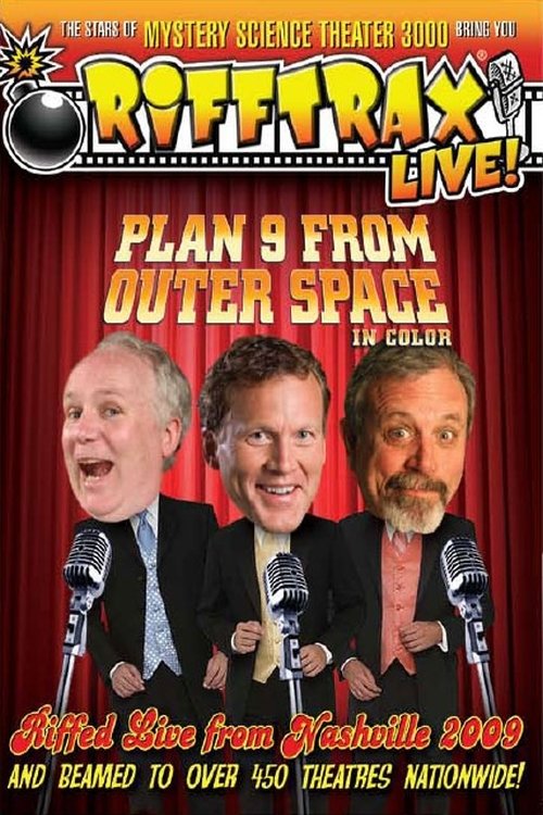 Poster de RiffTrax Live: Plan 9 from Outer Space