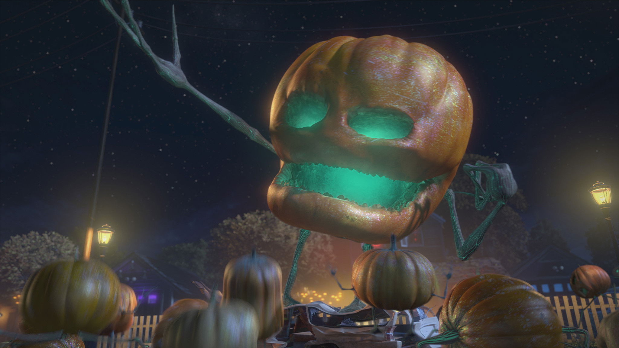 Monsters vs Aliens: Mutant Pumpkins from Outer Space