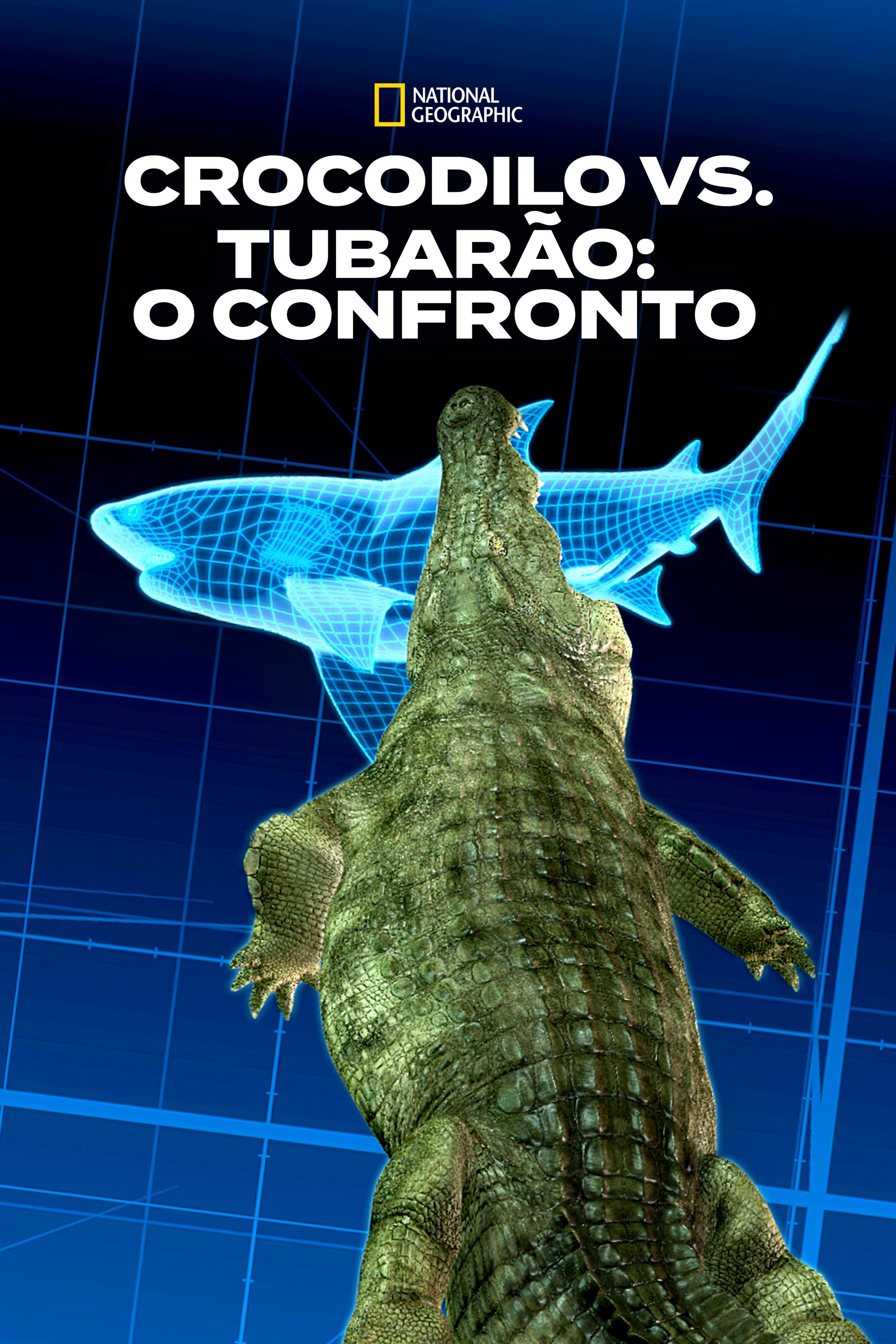 Poster de Crocodilo vs. Tubarão: O Confronto