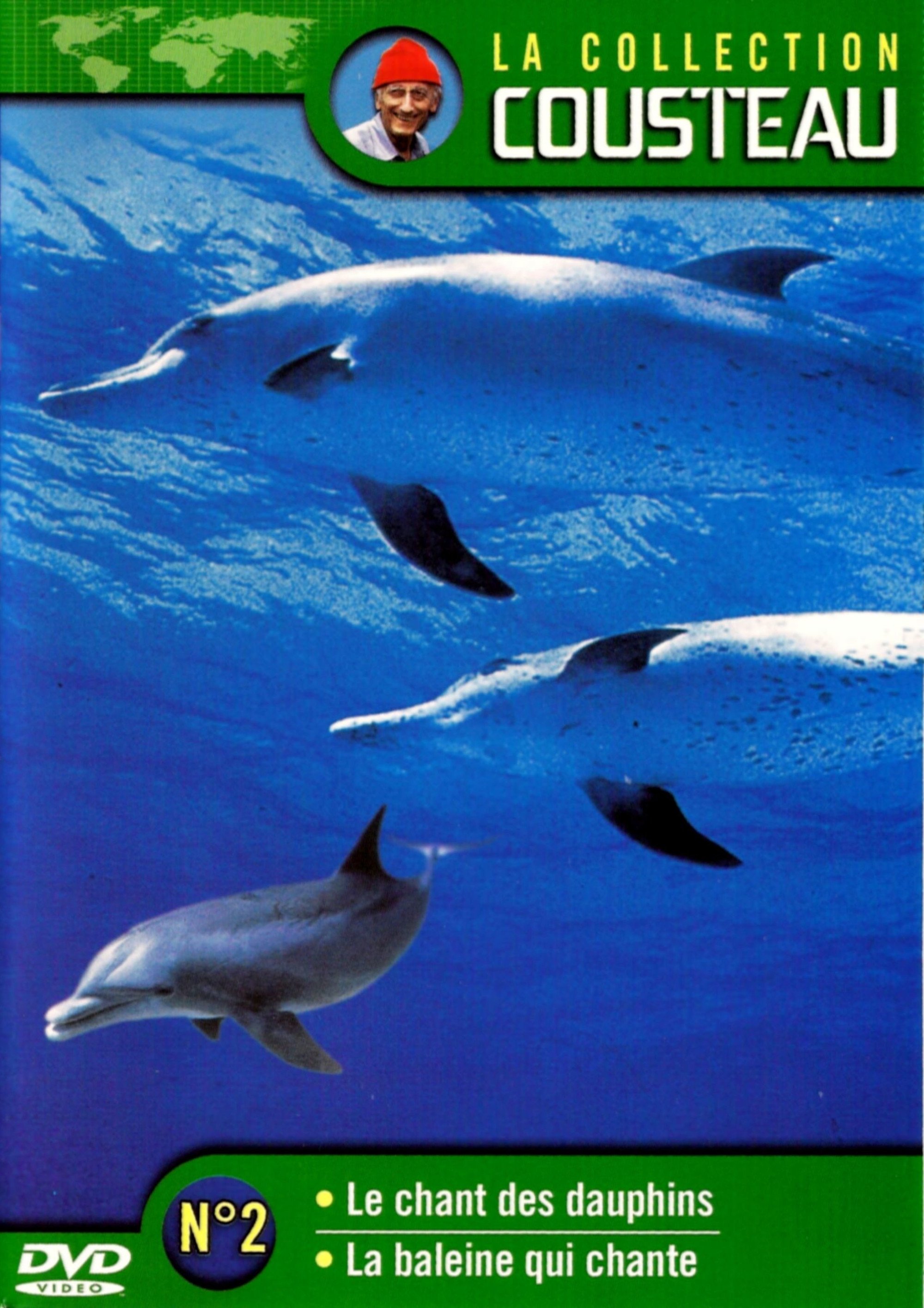 Poster de La collection Cousteau N°2 | Le chant des dauphins | La baleine qui chante