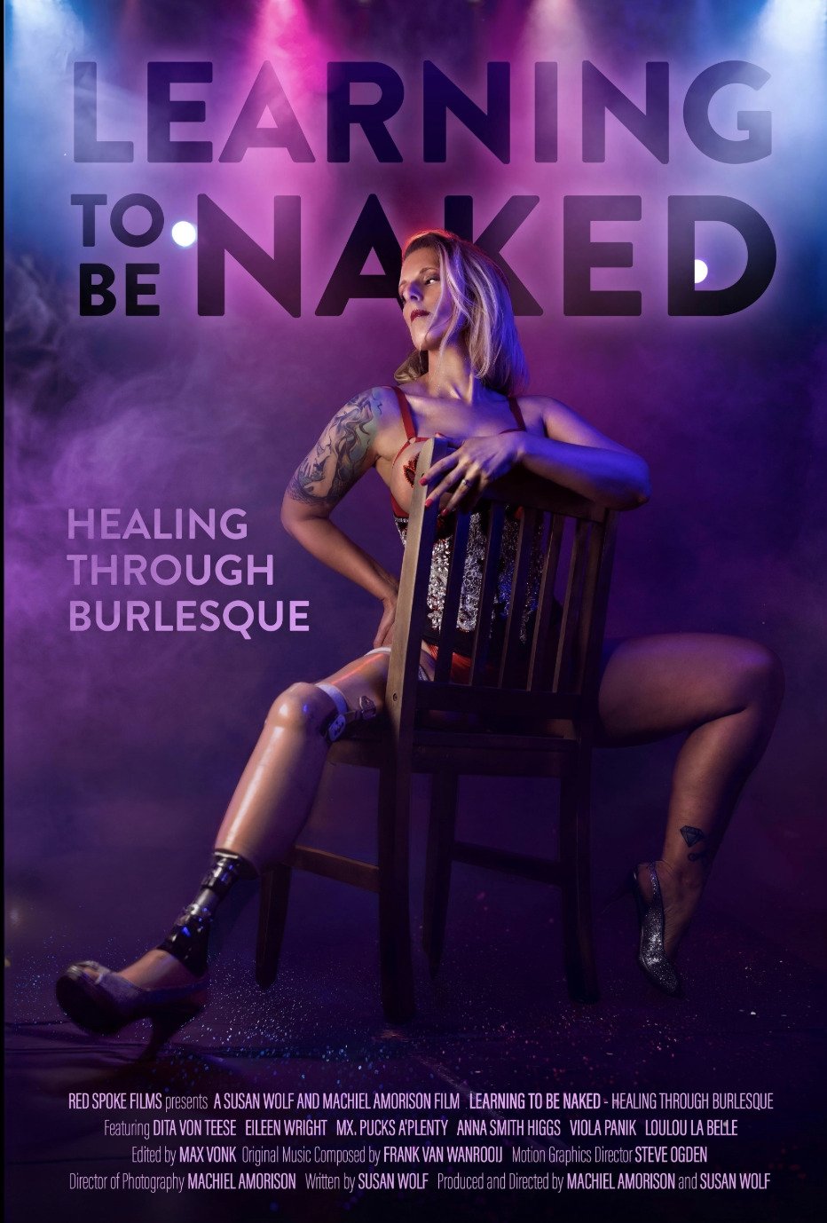 Poster de Learning to Be Naked: Healing Through Burlesque