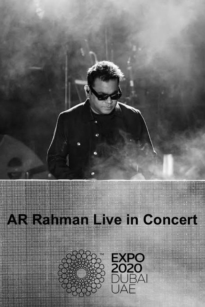 Poster de A.R. Rahman Live in Concert Expo 2020 Dubai