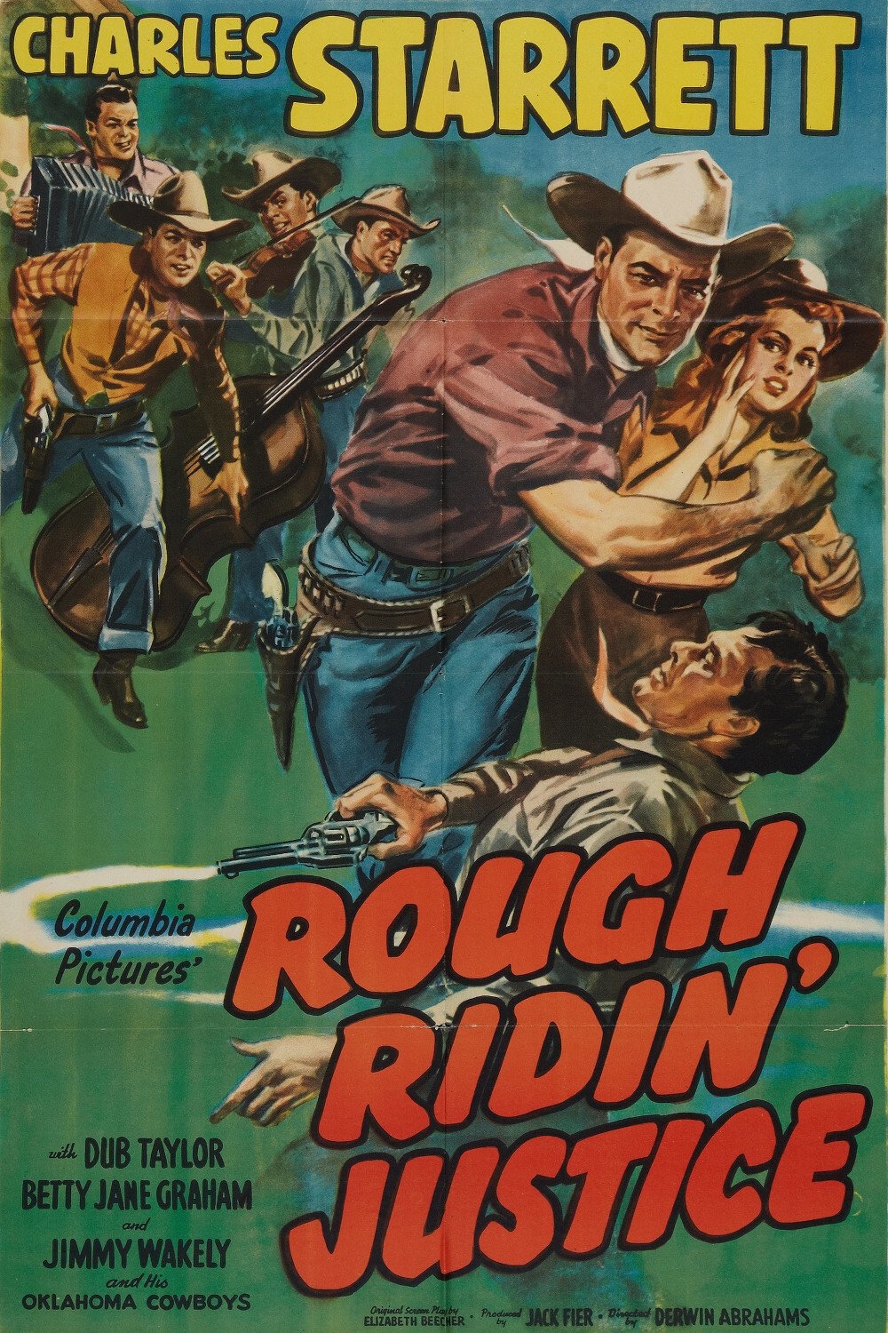Poster de Rough Ridin' Justice