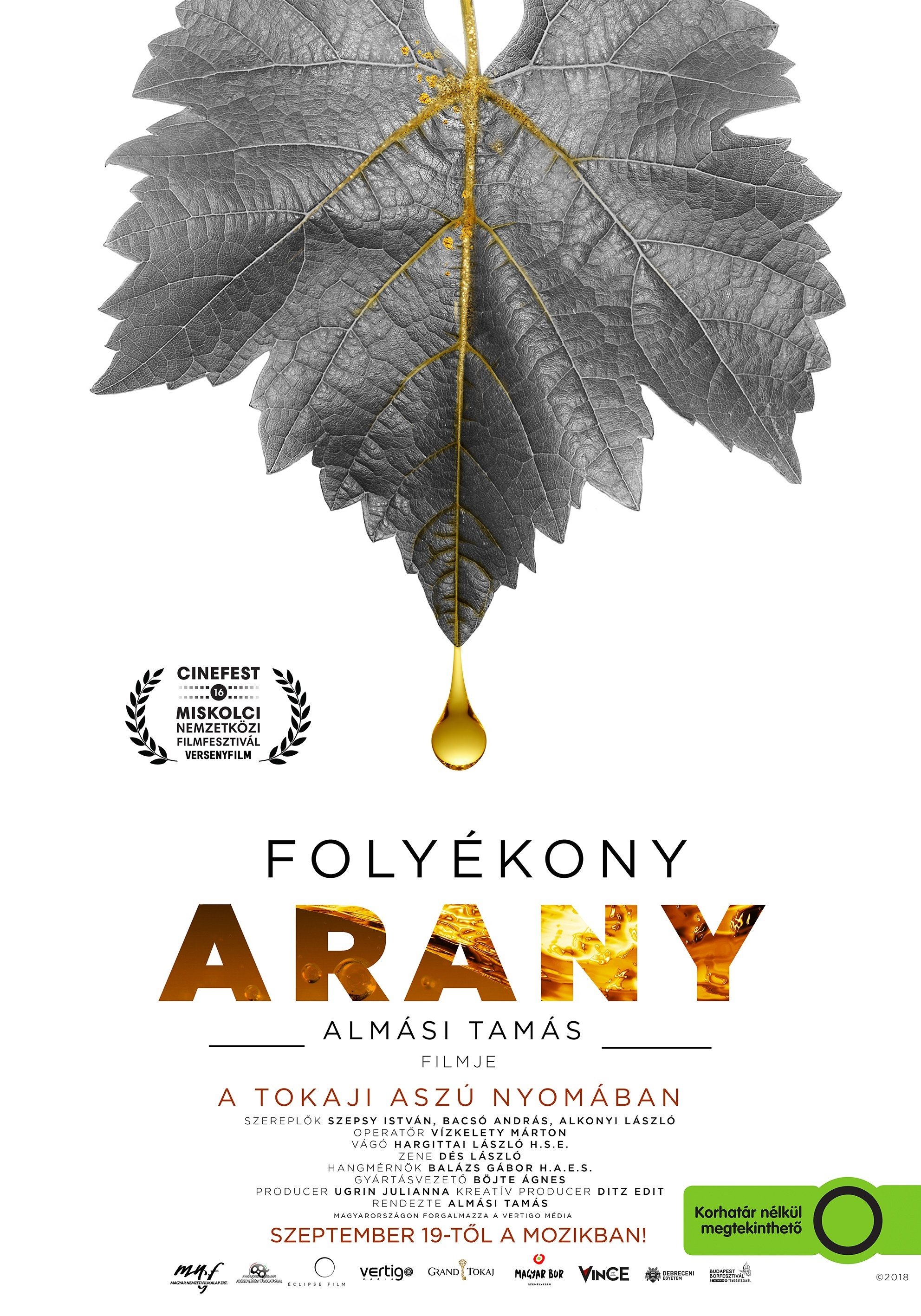 Poster de Folyékony arany