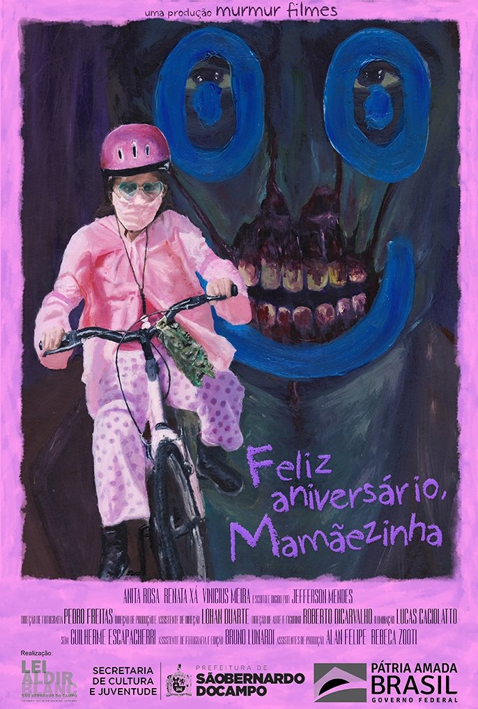 Poster de Feliz Aniversário, Mamãezinha