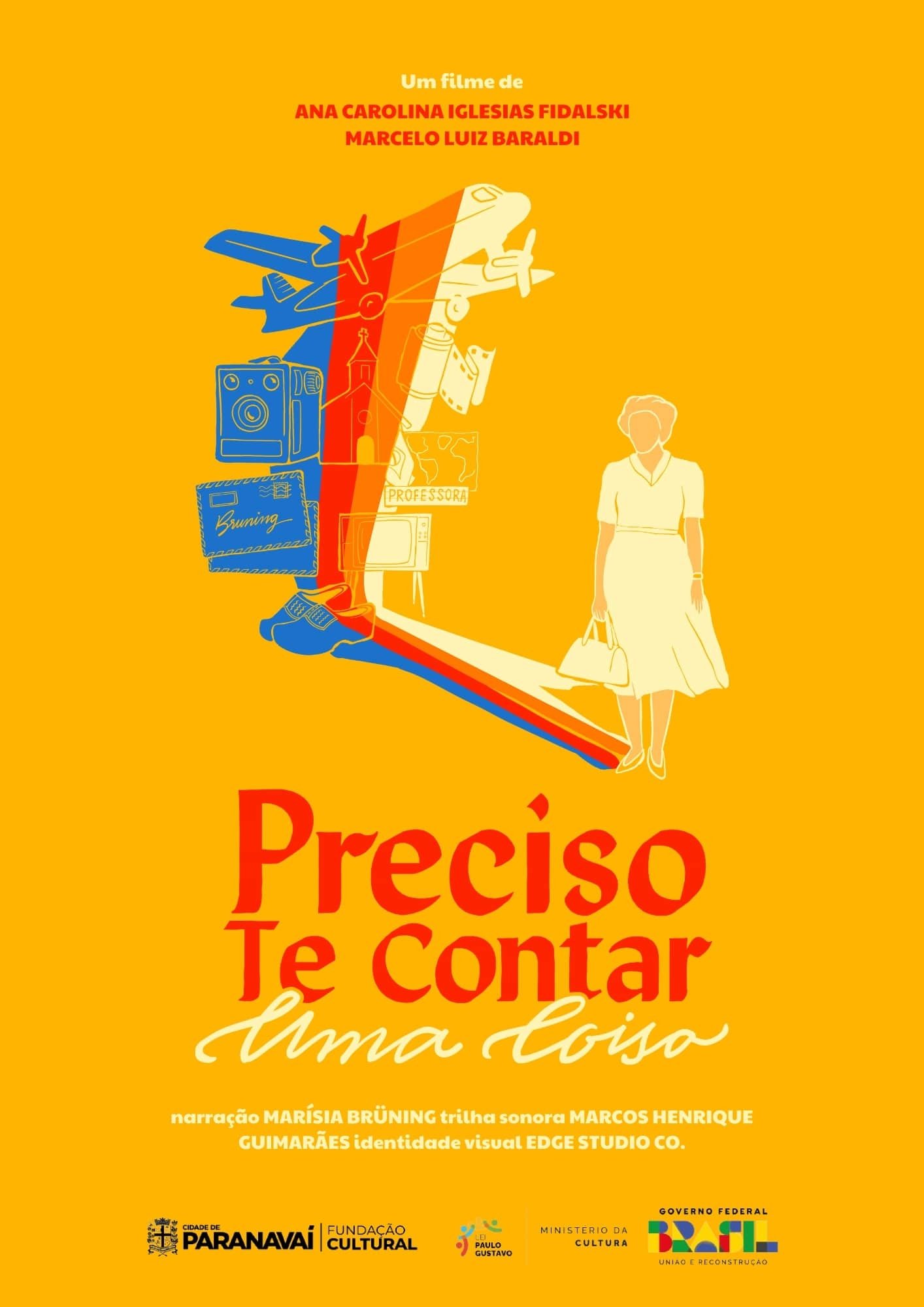 Poster de Preciso Te Contar Uma Coisa