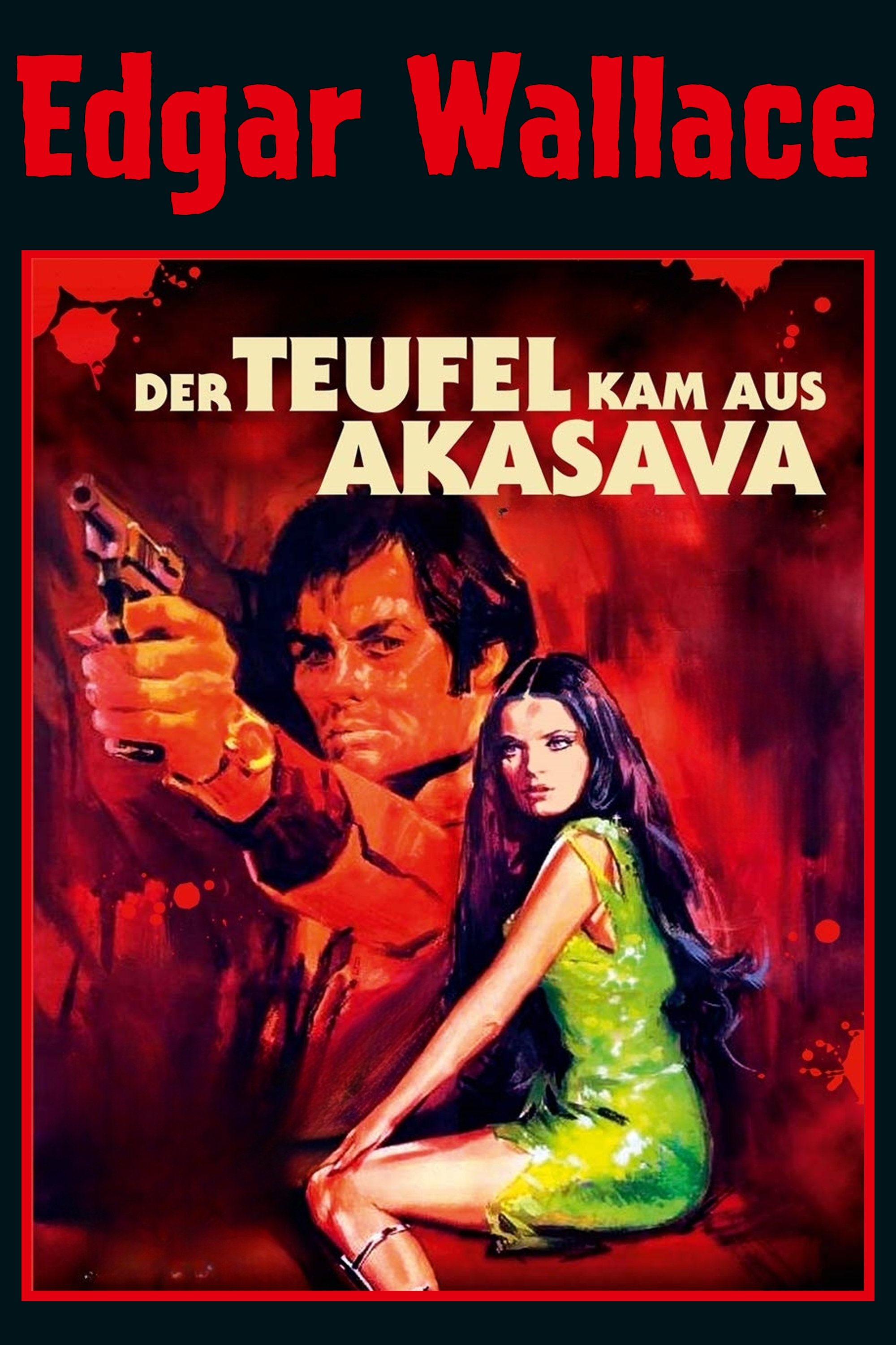 Affiche du film Le diable vient d'Akasava
