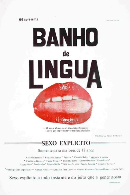 Poster de Banho de Língua