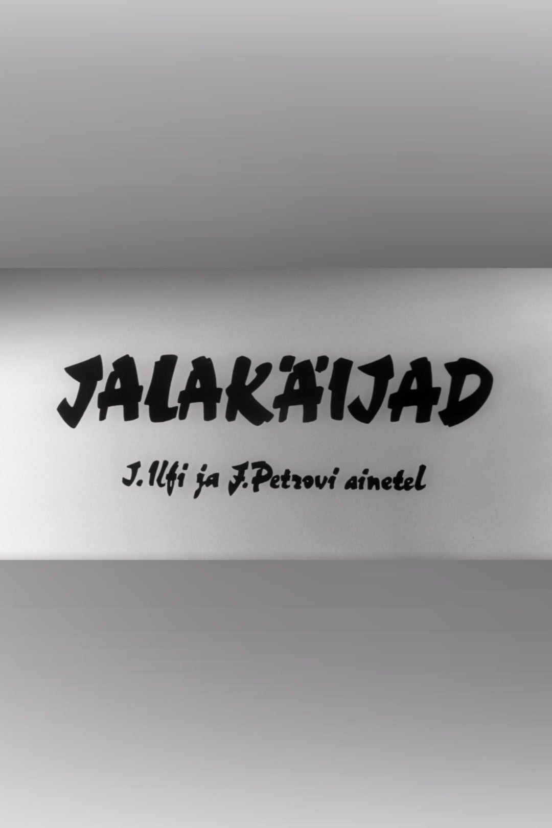 Poster de Jalakäijad