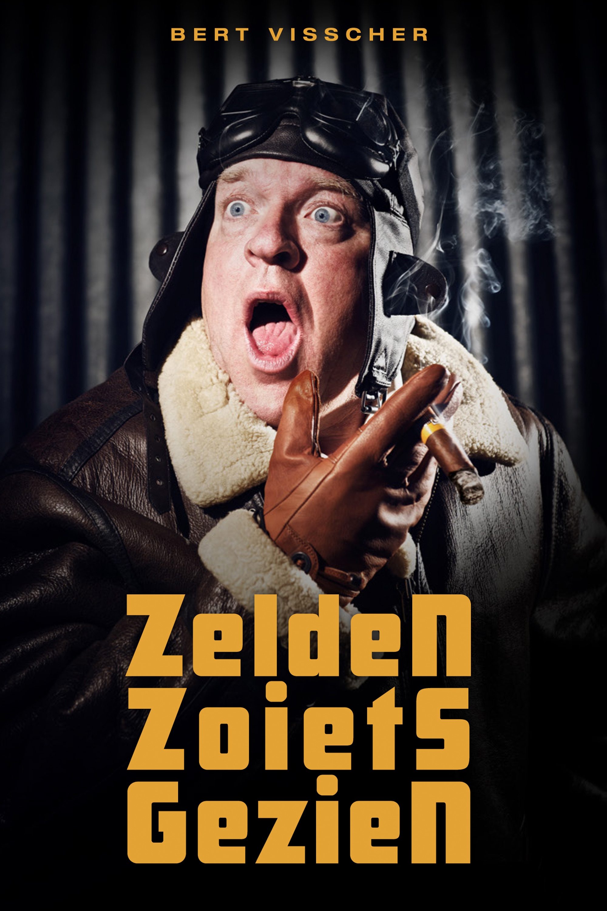 Poster de Bert Visscher: Zelden Zoiets Gezien