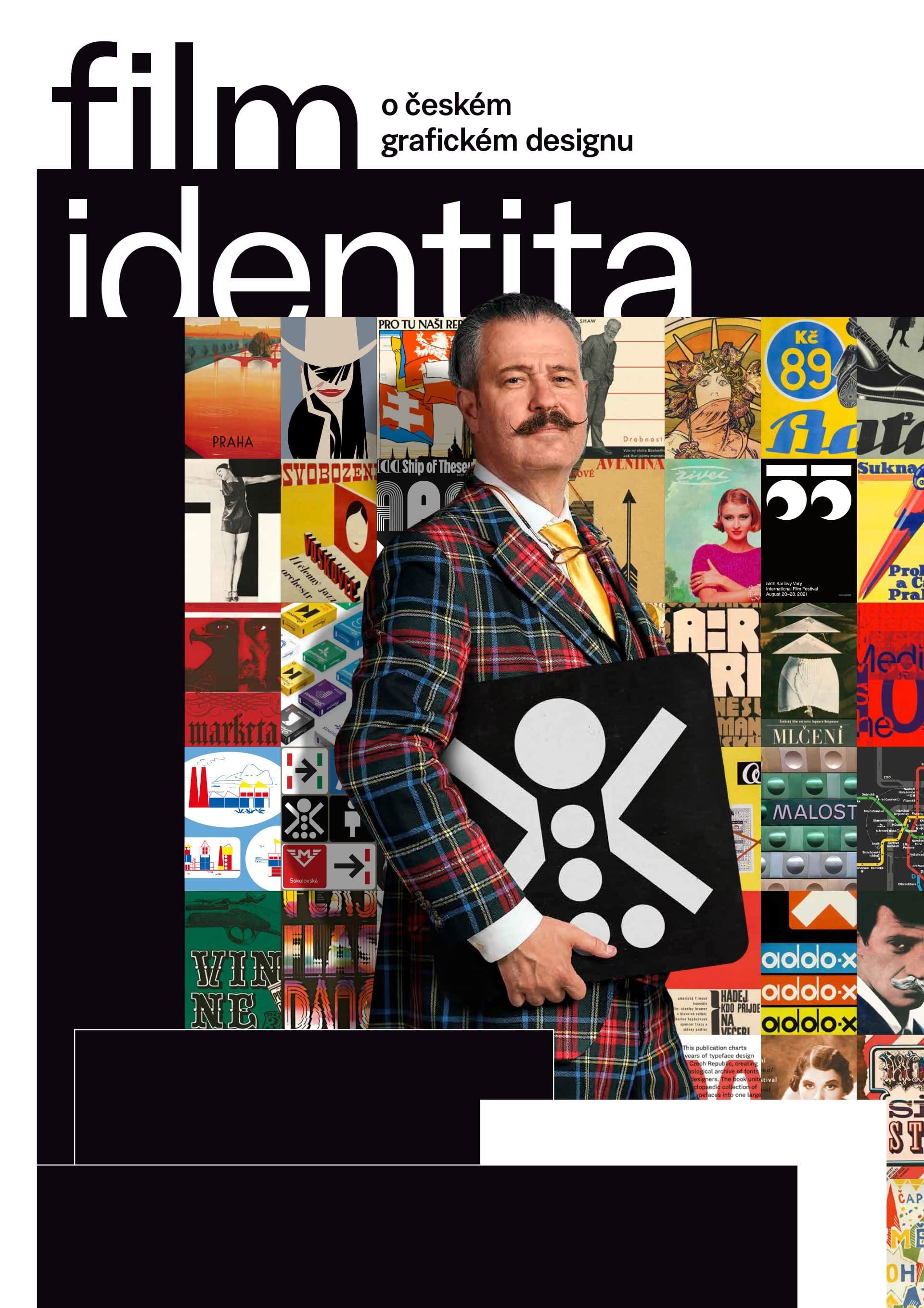 Poster de Identita: Film o českém grafickém designu
