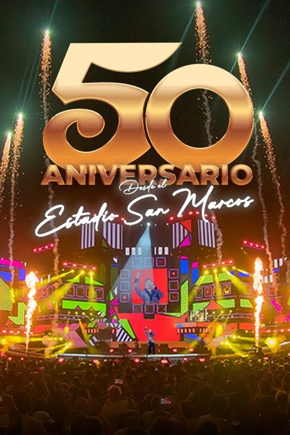 Poster de Grupo 5: 50th Anniversary - Live in San Marcos Stadium