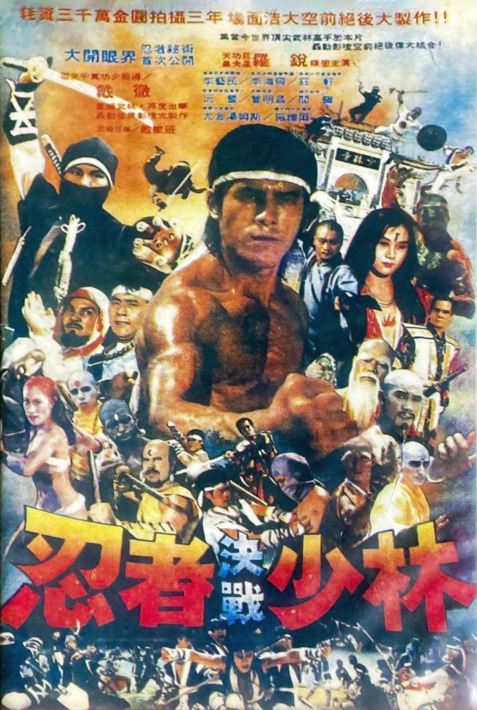 Poster de 忍者決戰少林