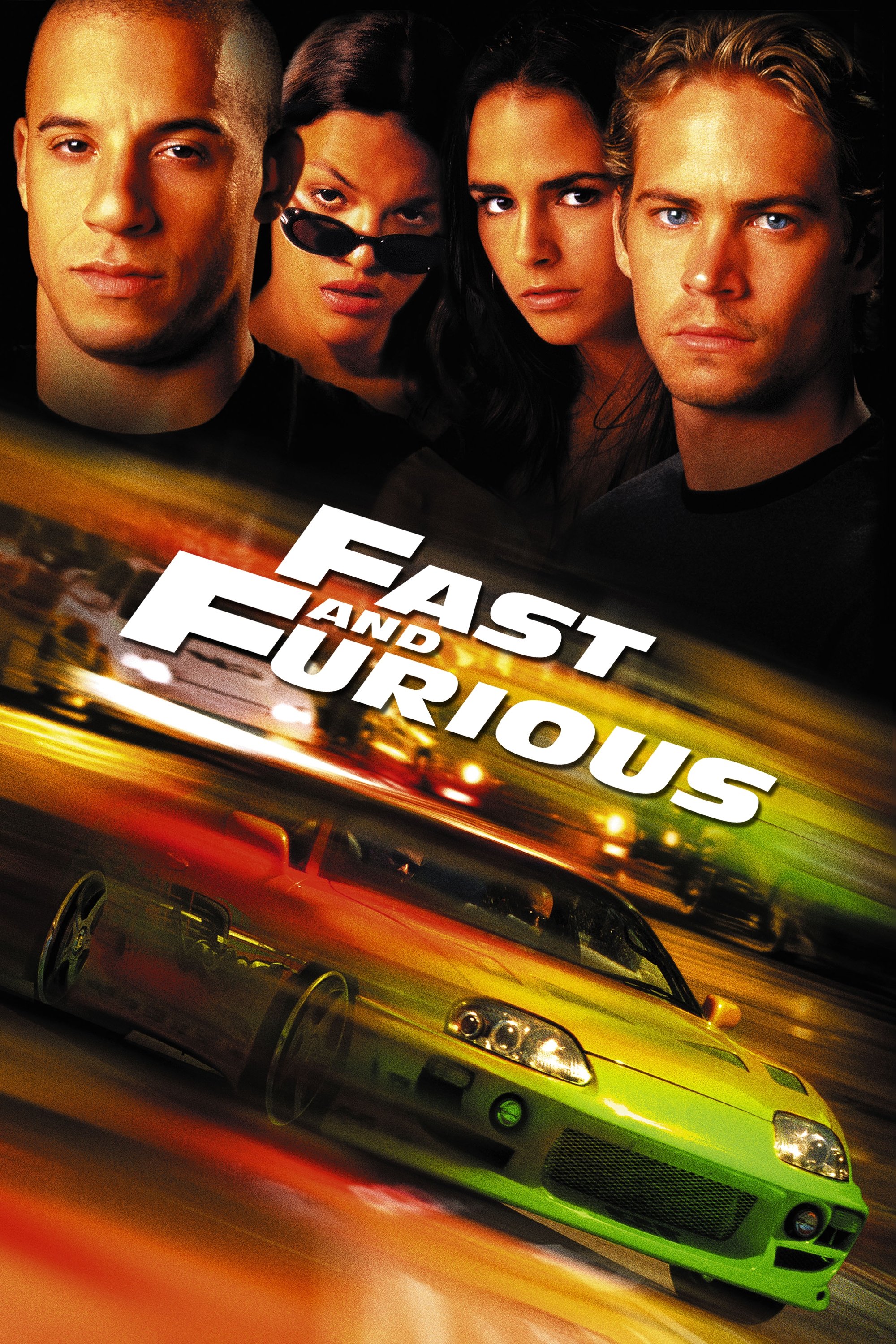 Affiche du film The Fast and the Furious