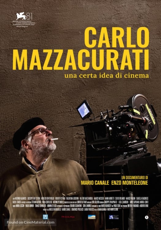Poster de Carlo Mazzacurati - Una certa idea di cinema