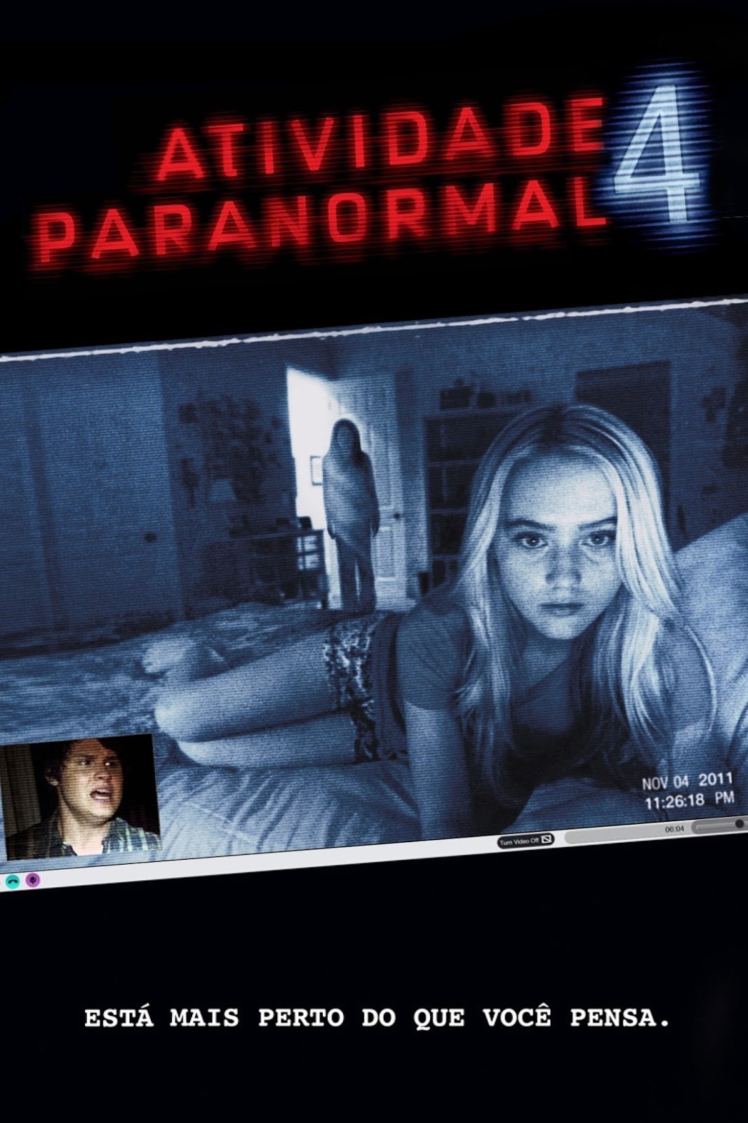 Poster de Atividade Paranormal 4
