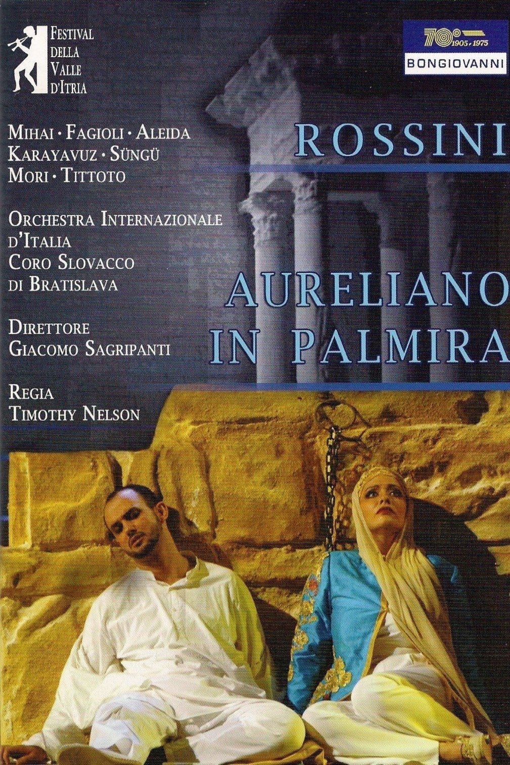 Poster de Aureliano in Palmira - Live at Palazzo Ducale