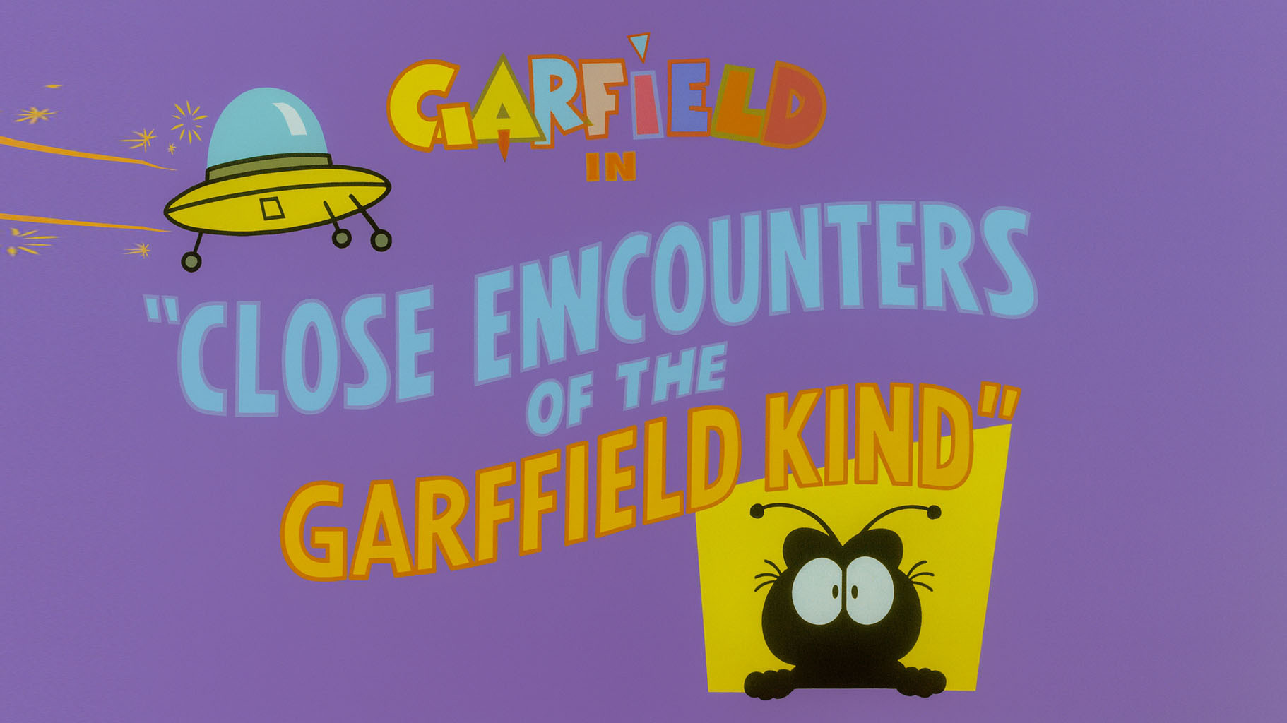Close Encounters Of The Garfield Kind