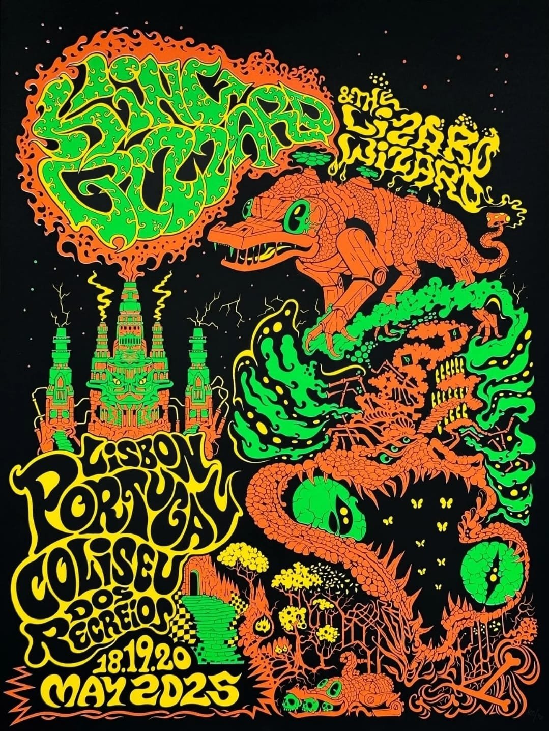 Poster de King Gizzard & The Lizard Wizard - Live in Lisbon '25 (Night 3)