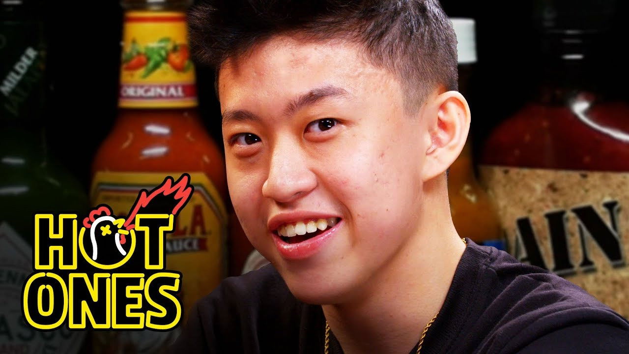 Rich Brian Experiences Peak Bromance While Eating Spicy Wings