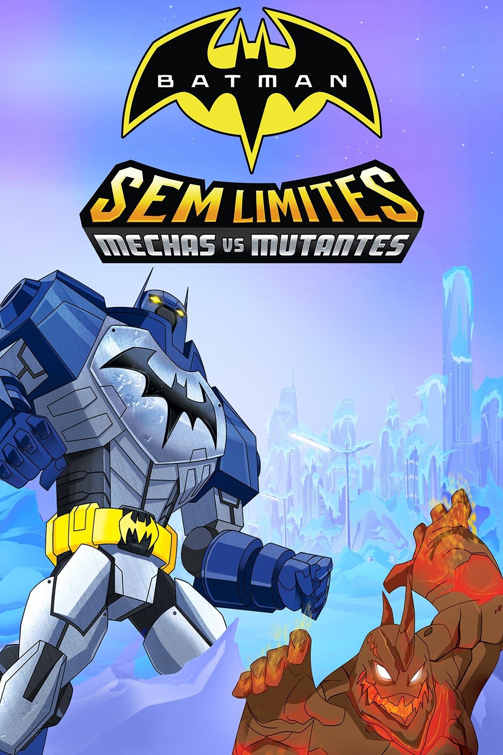 Poster de Batman Sem Limites: Mechas vs. Mutantes