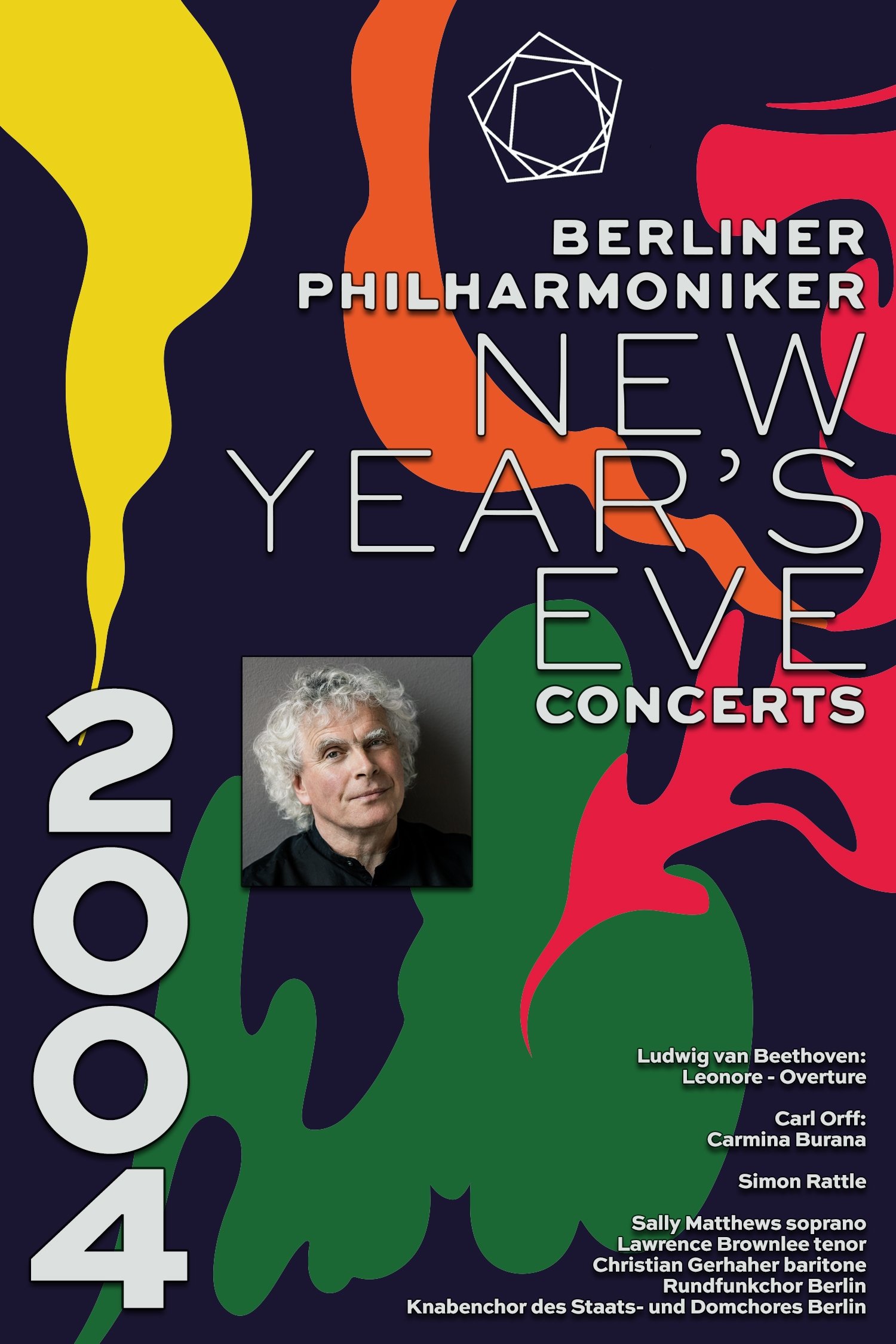 Poster de The Berliner Philharmoniker’s New Year’s Eve Concert: 2004