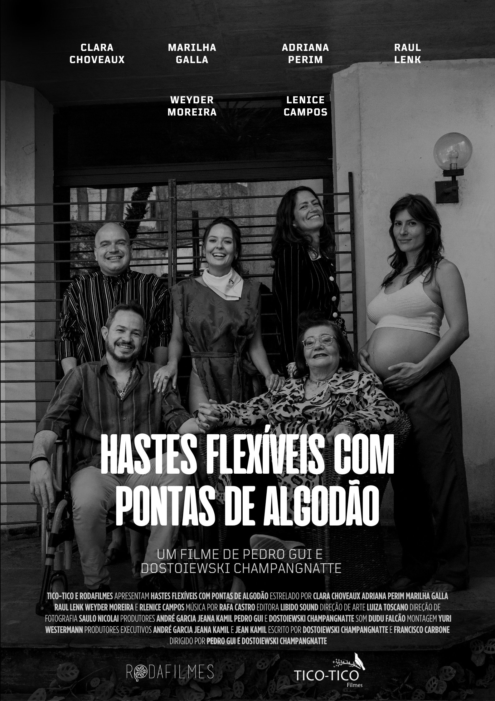 Poster de Hastes Flexíveis com Pontas de Algodão