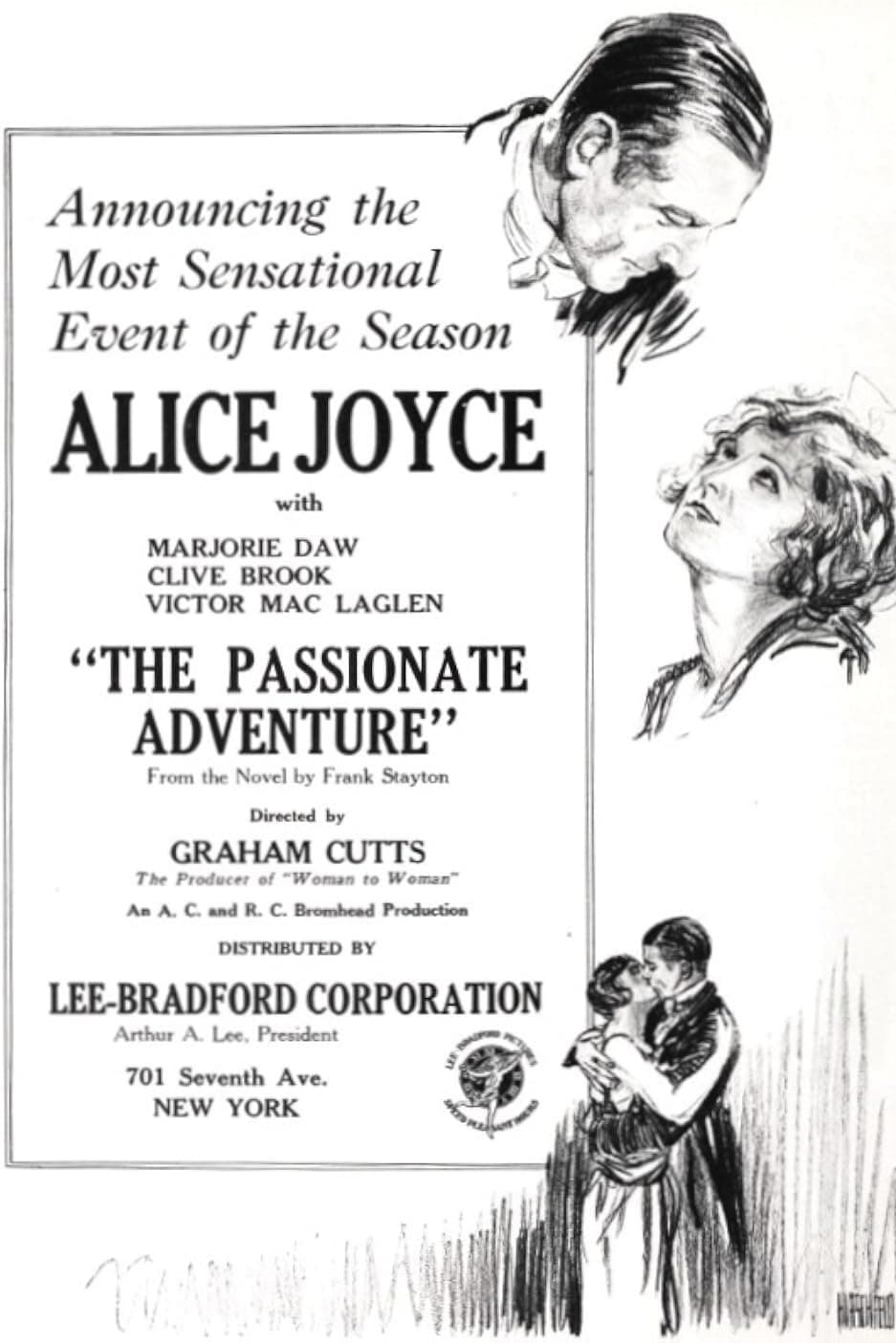 Poster de The Passionate Adventure