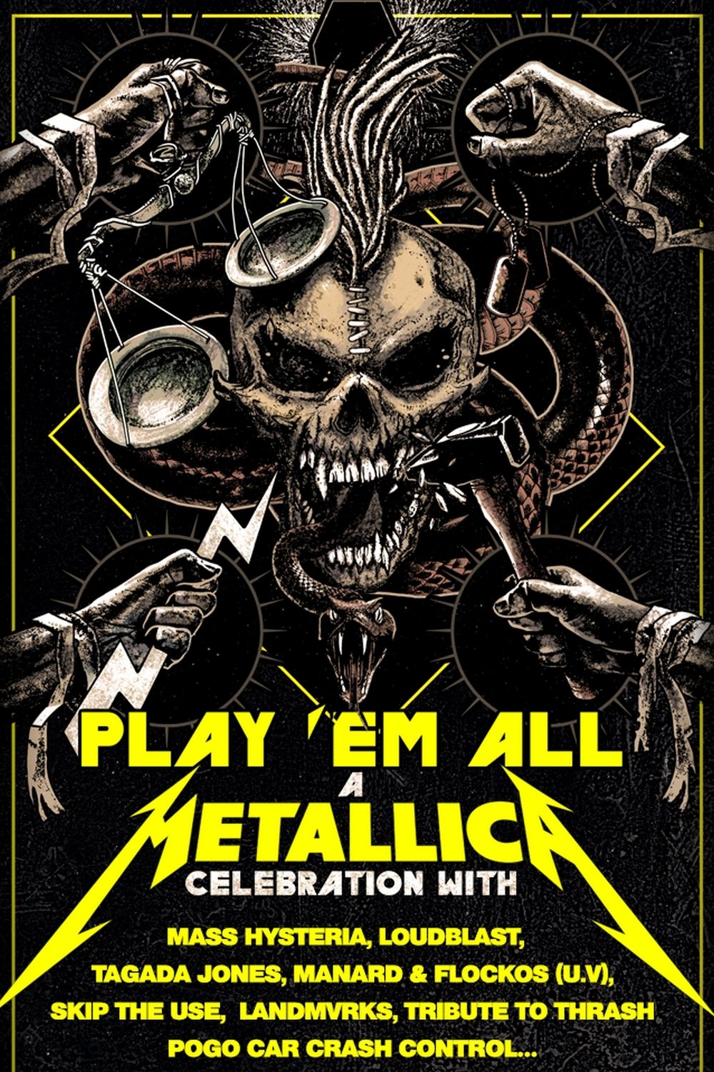 Poster de Play 'Em All: A Metallica Celebration (Paris, France - May 18, 2023)