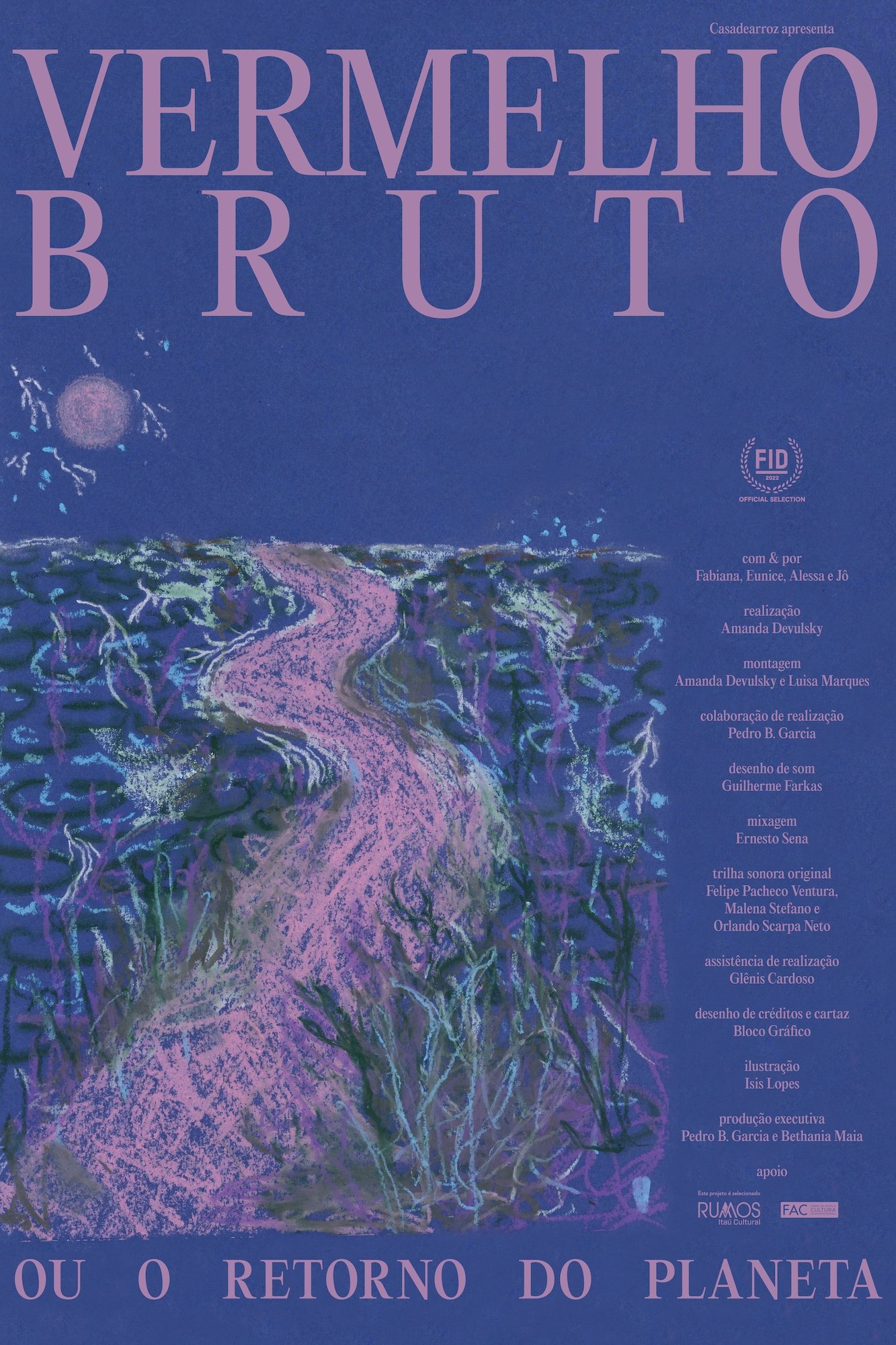 Poster de Vermelho Bruto