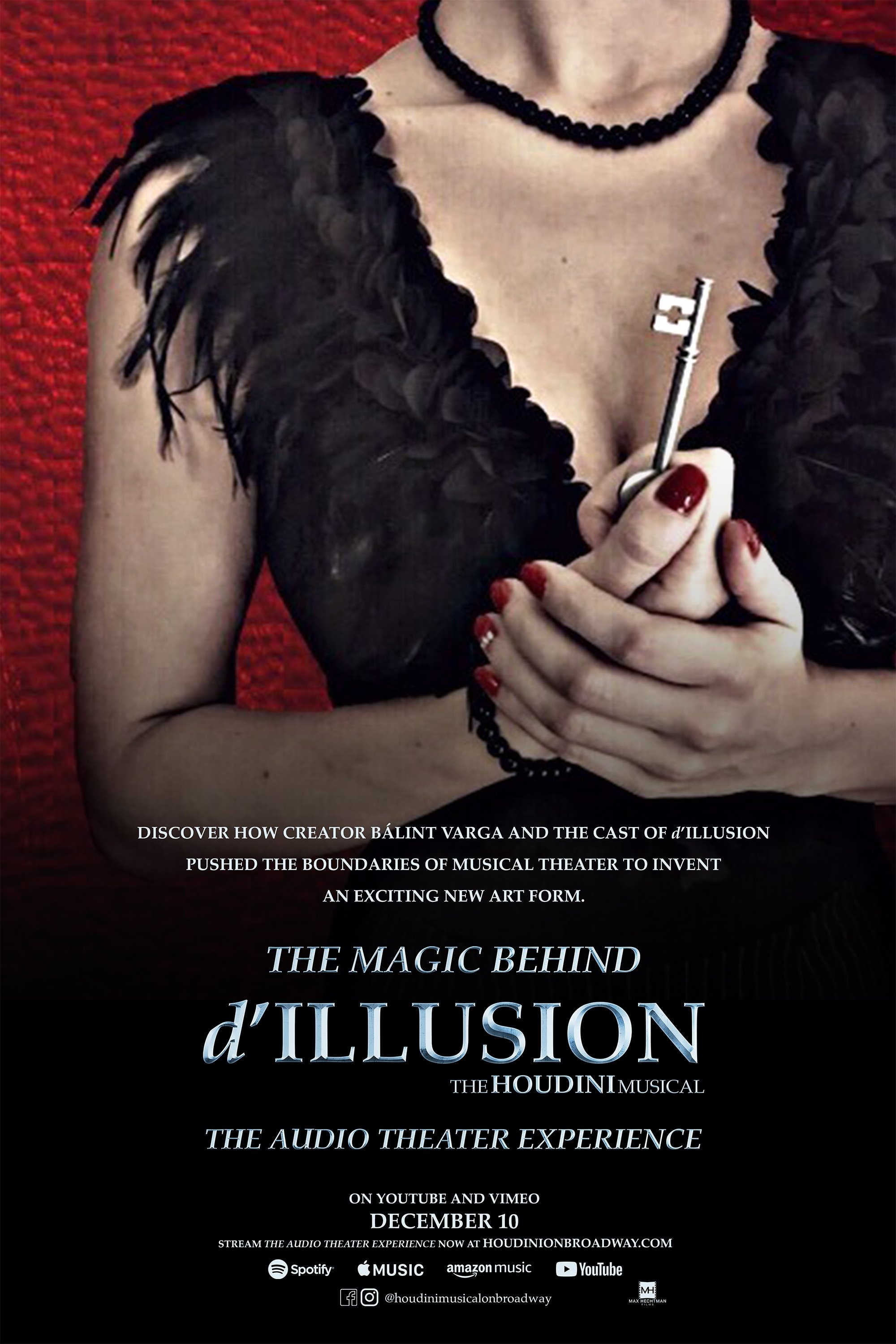 Poster de The Magic Behind 'd'ILLUSION: The Houdini Musical - The Audio Theater Experience'