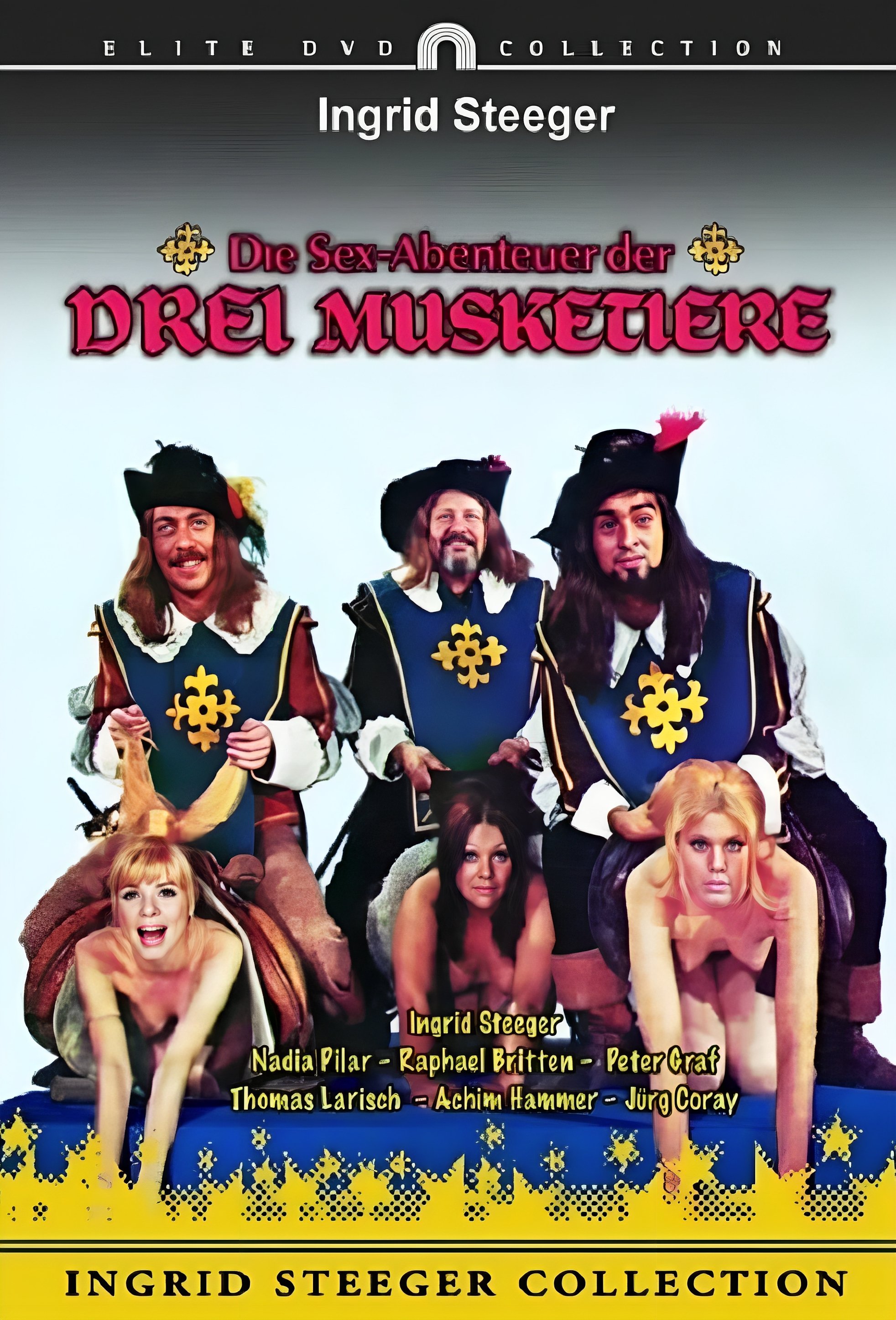 Poster de Die Sex-Abenteuer der drei Musketiere