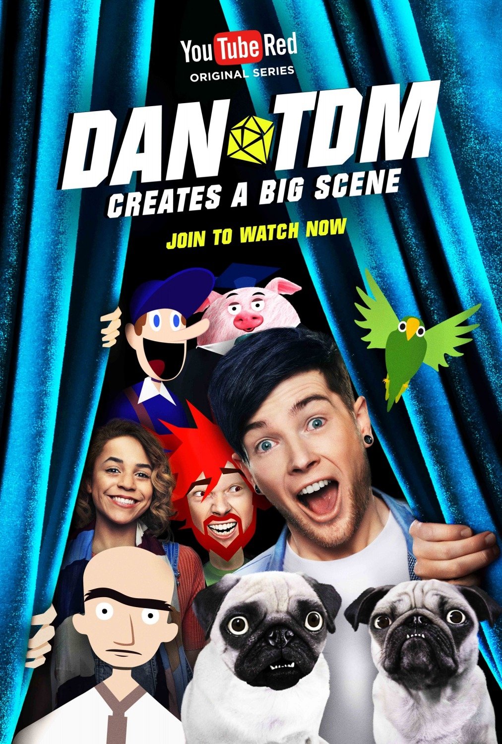 Poster de DanTDM Creates a Big Scene
