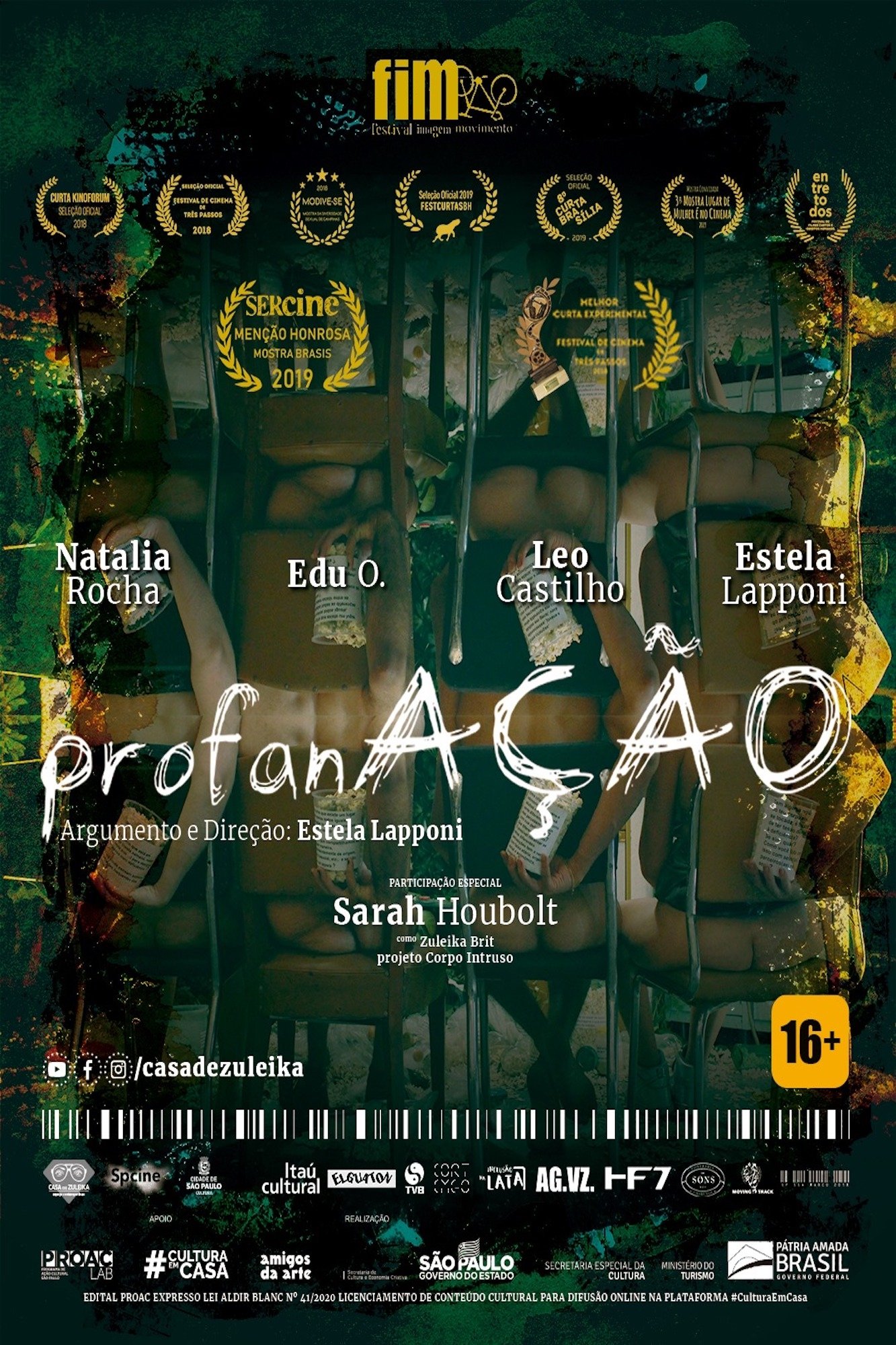Poster de profanAÇÃO