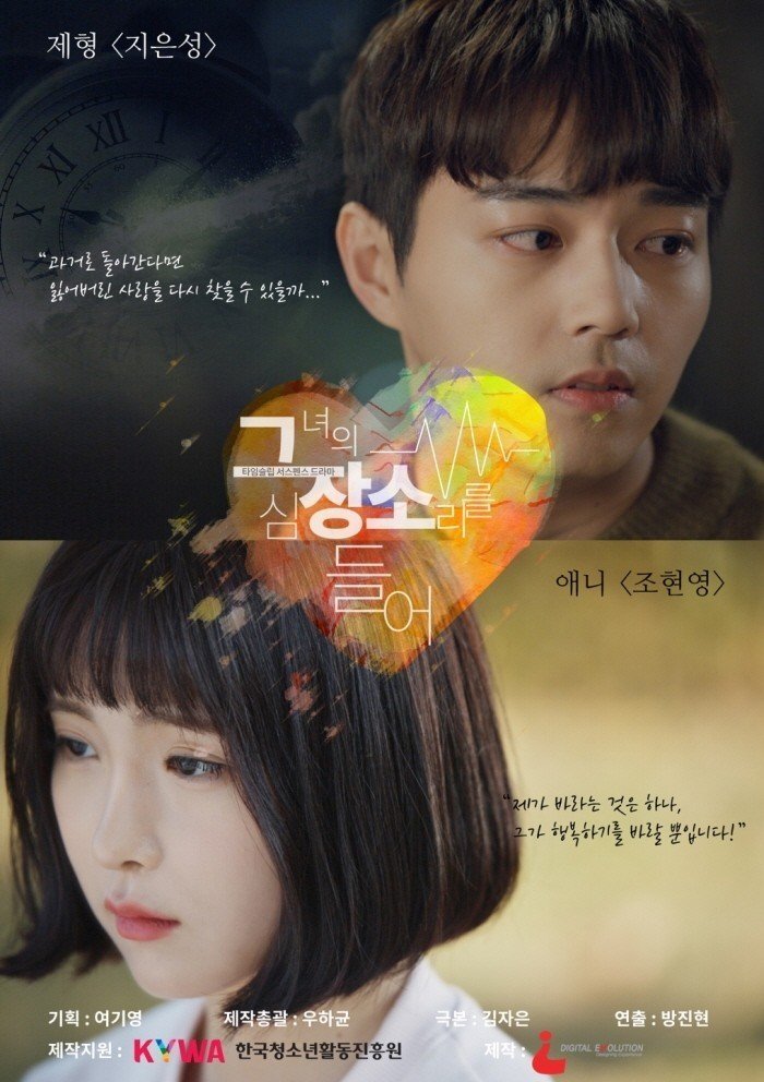 Poster de 그녀의 심장소리를 들어
