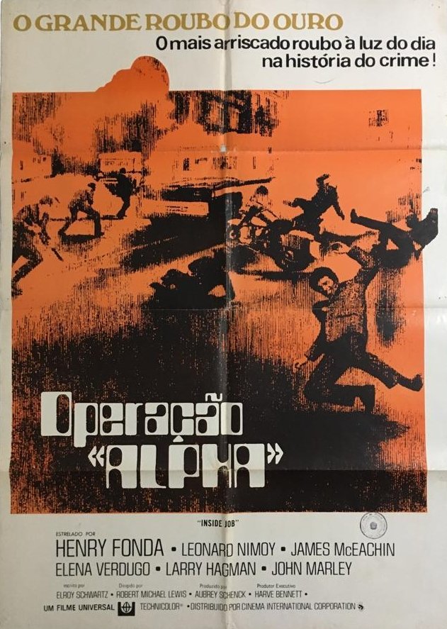 Poster de The Alpha Caper