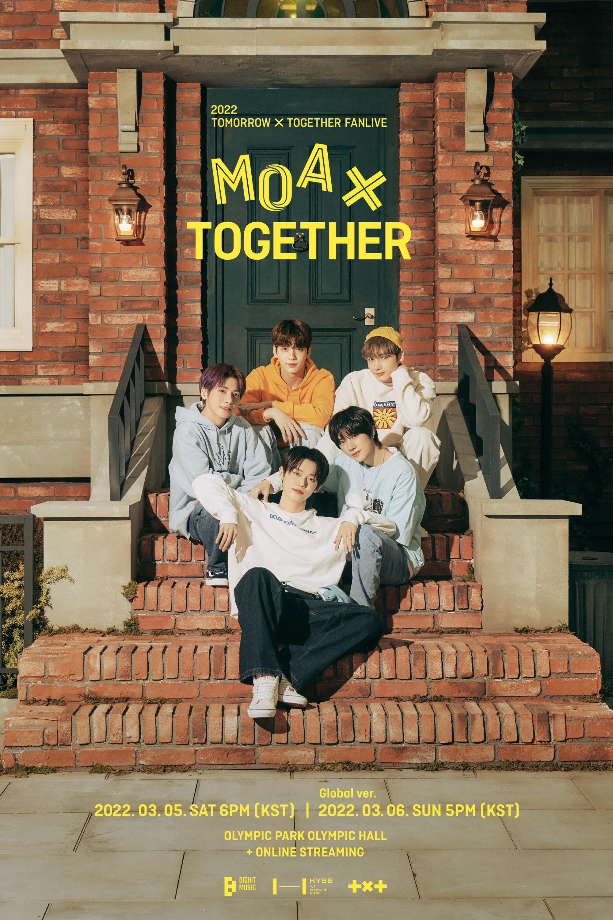 Poster de 2022 TOMORROW X TOGETHER FANLIVE MOA X TOGETHER