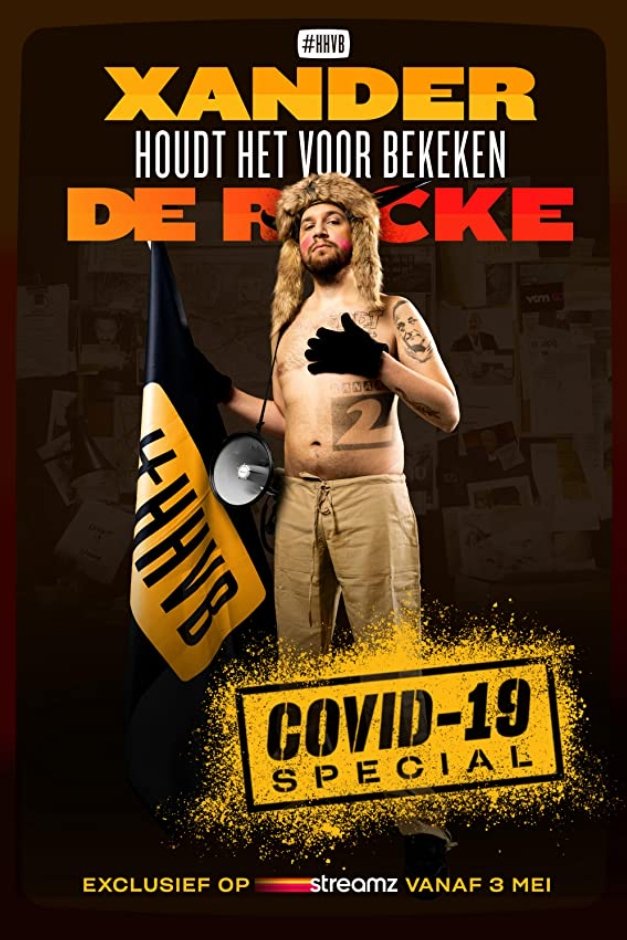 Poster de Xander De Rycke - Houdt Het Voor Bekeken - Covid-19