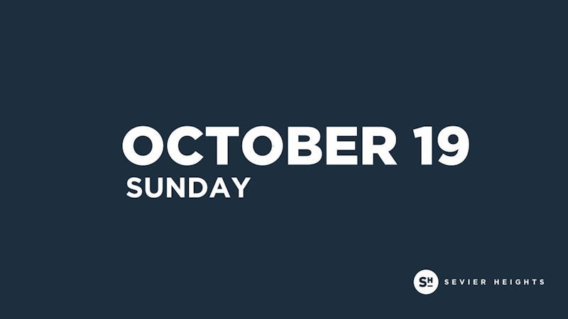 Sunday Service | October 19, 2025