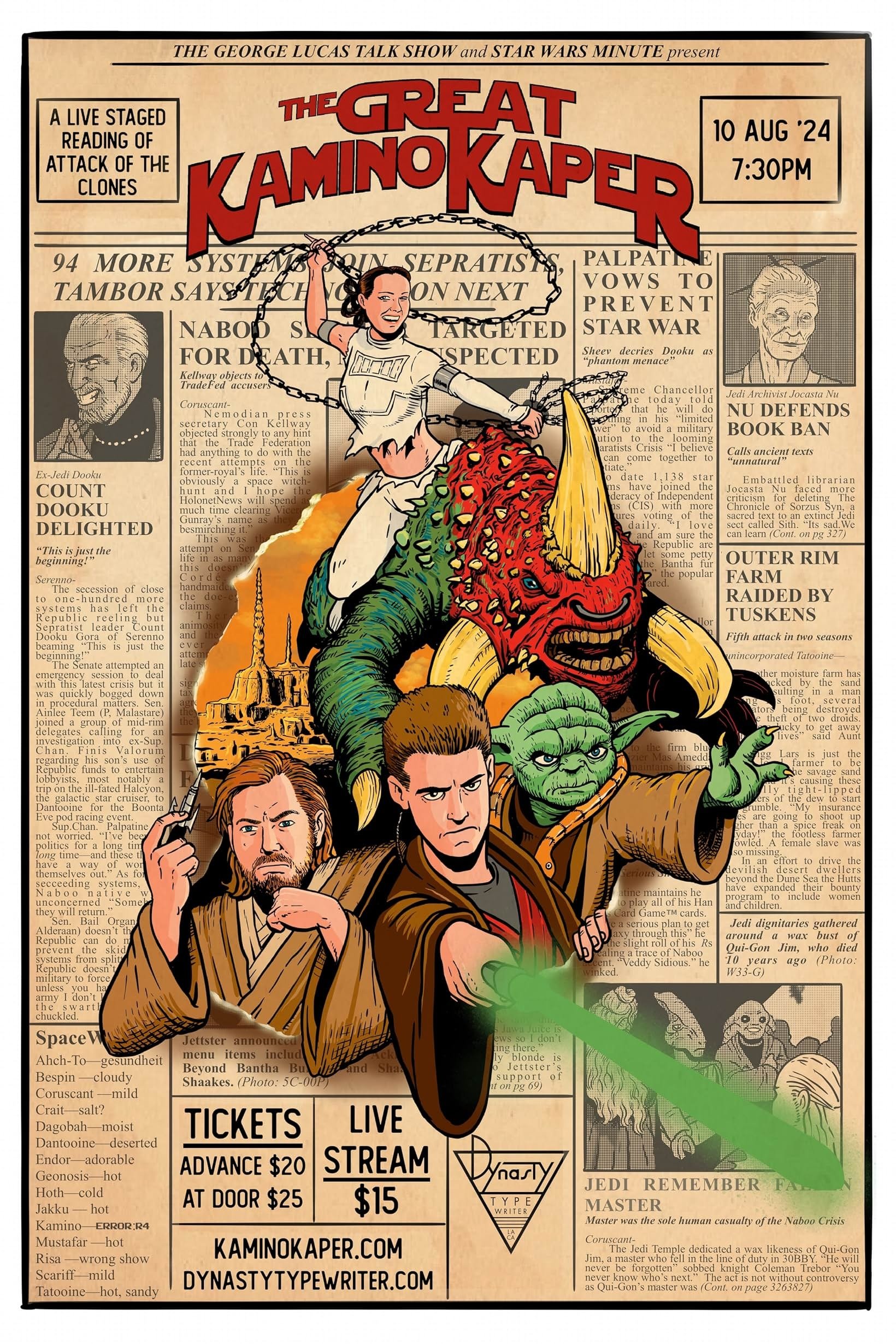 Affiche du film The Great Kamino Kaper