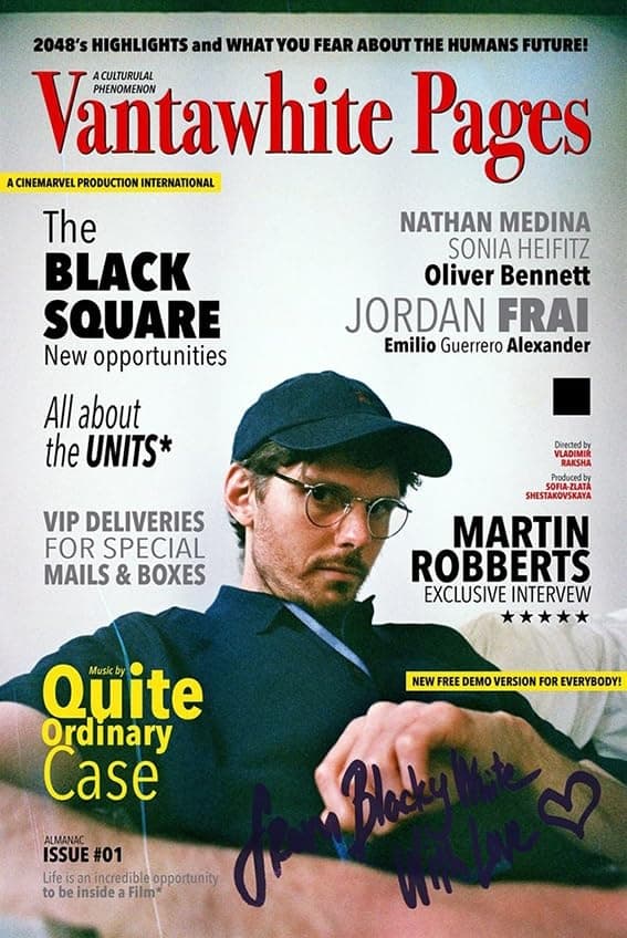 Poster de Vantawhite Pages Almanac Issue 1: The Black Square