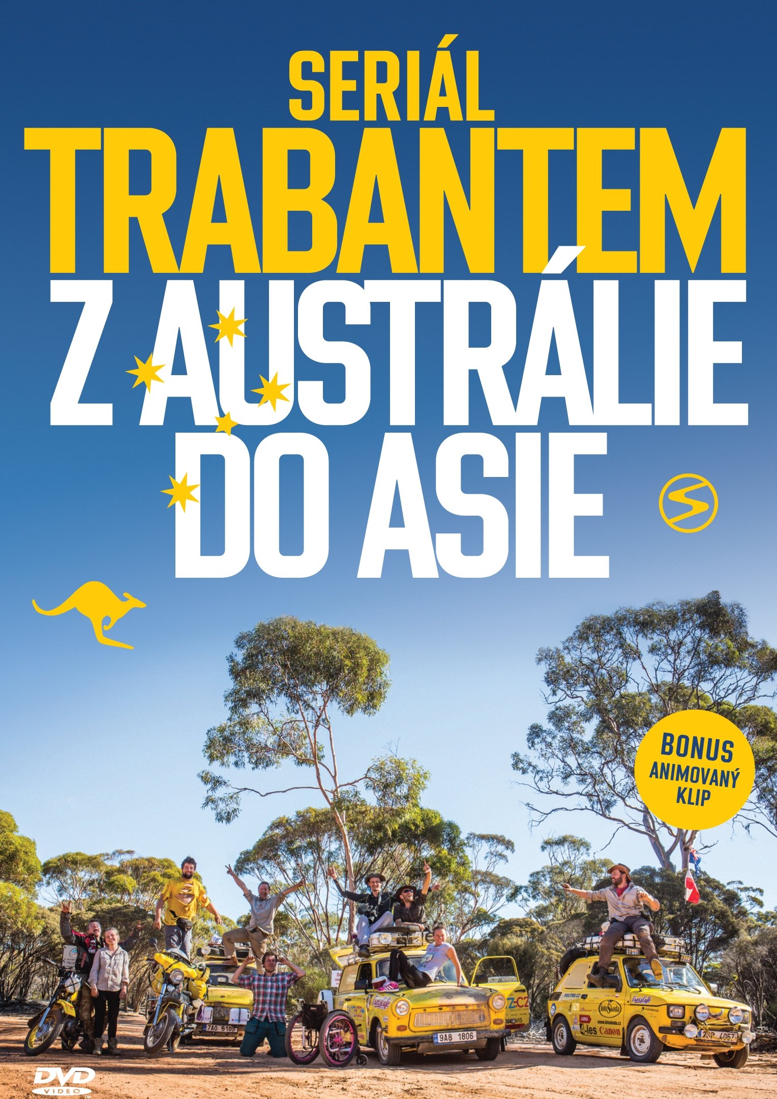 Poster de Trabantem z Austrálie do Asie