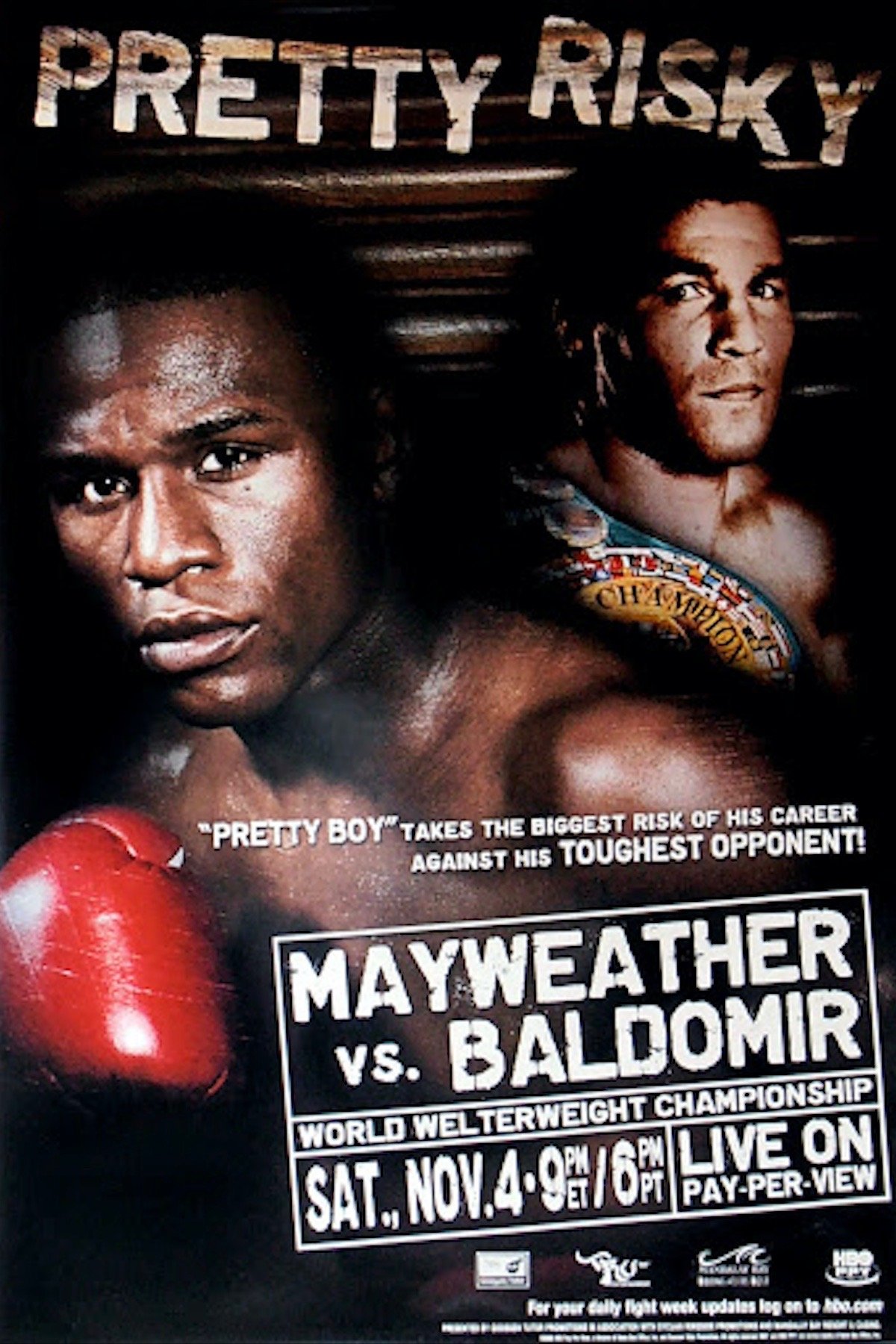 Poster de Floyd Mayweather Jr. vs. Carlos Manuel Baldomir