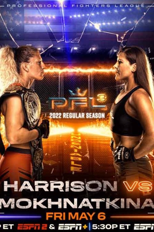Poster de PFL 2022 #3: Regular Season - Harrison vs. Mokhnatkina