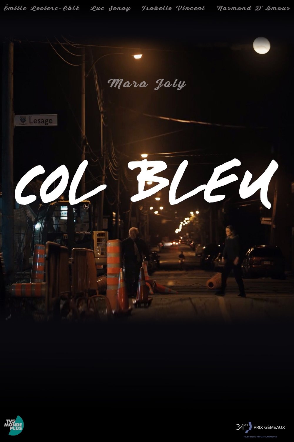 Poster de Col bleu