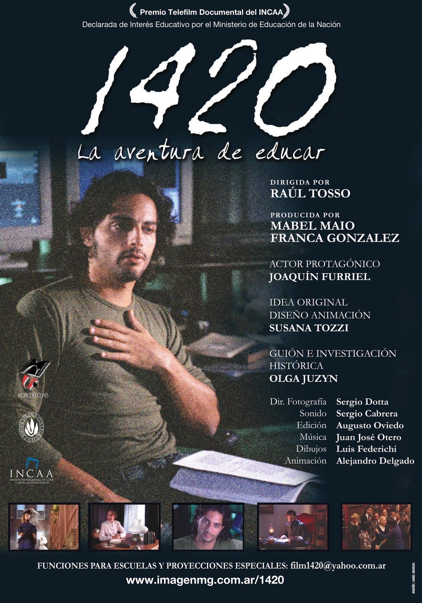 Poster de 1420, la aventura de educar