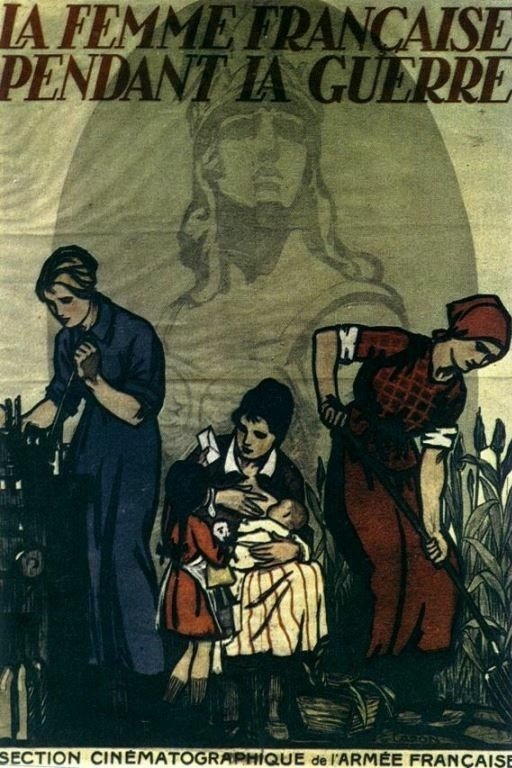 Poster de La femme française pendant la guerre