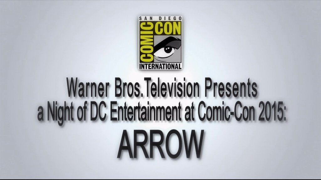 Arrow: 2015 Comic-Con Panel
