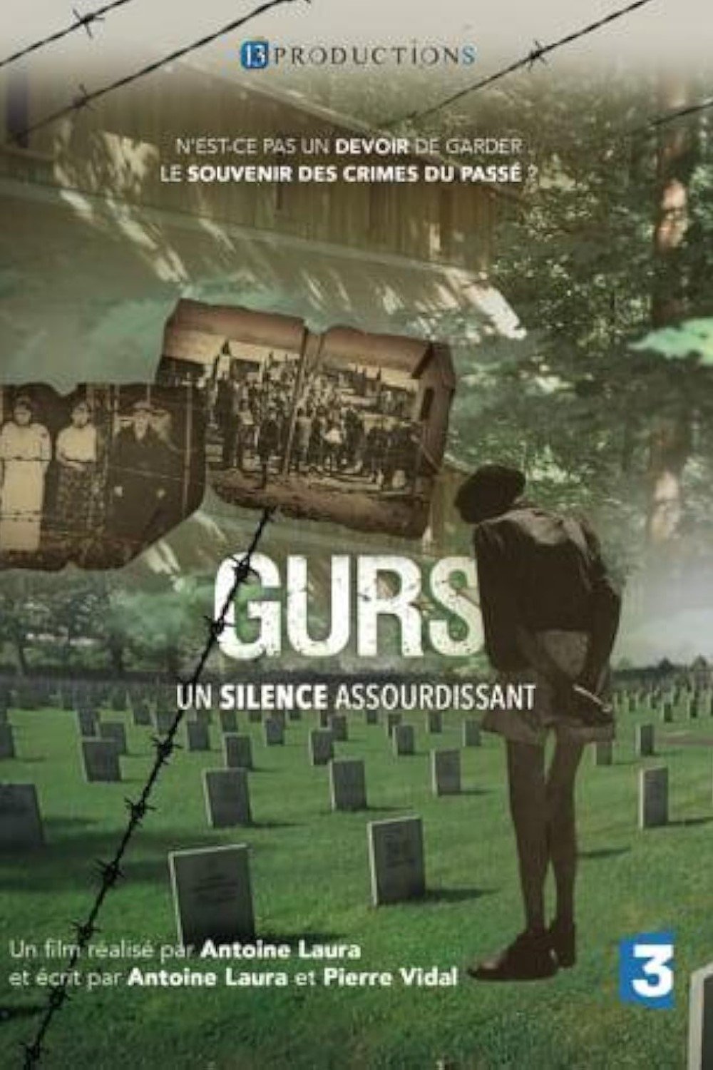 Poster de Gurs, un silence assourdissant