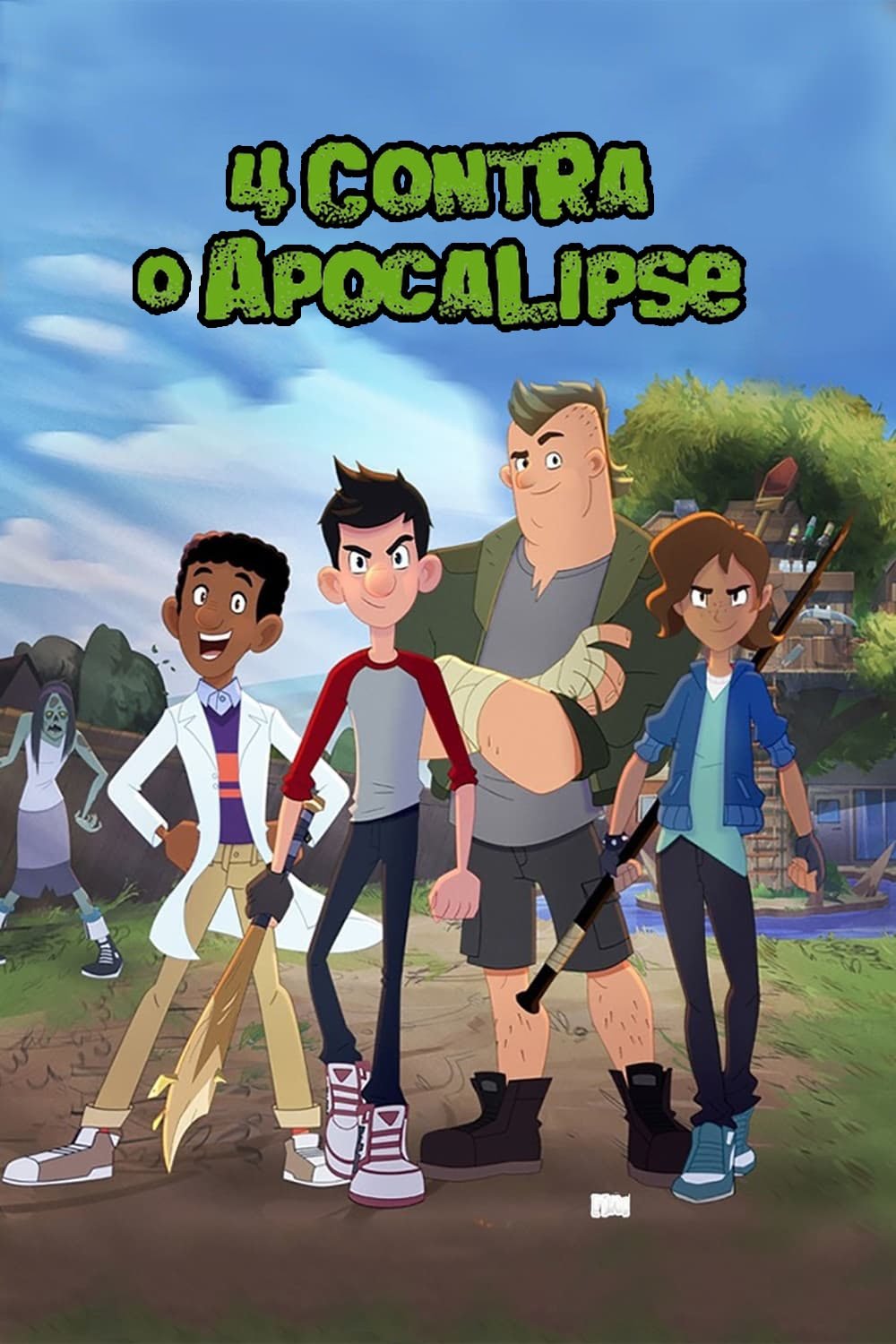 Poster de 4 Contra o Apocalipse